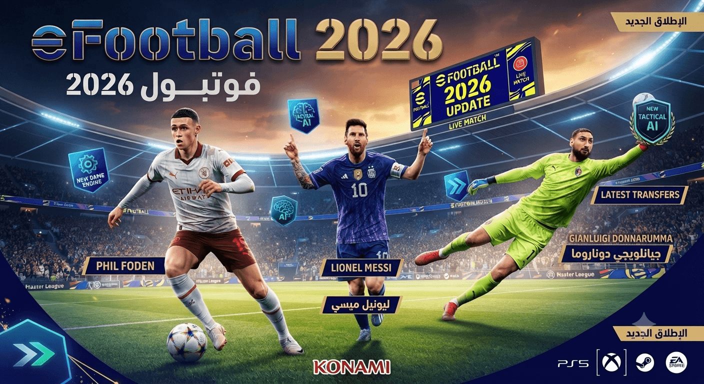 Download eFootball 2026 update for Android and PC